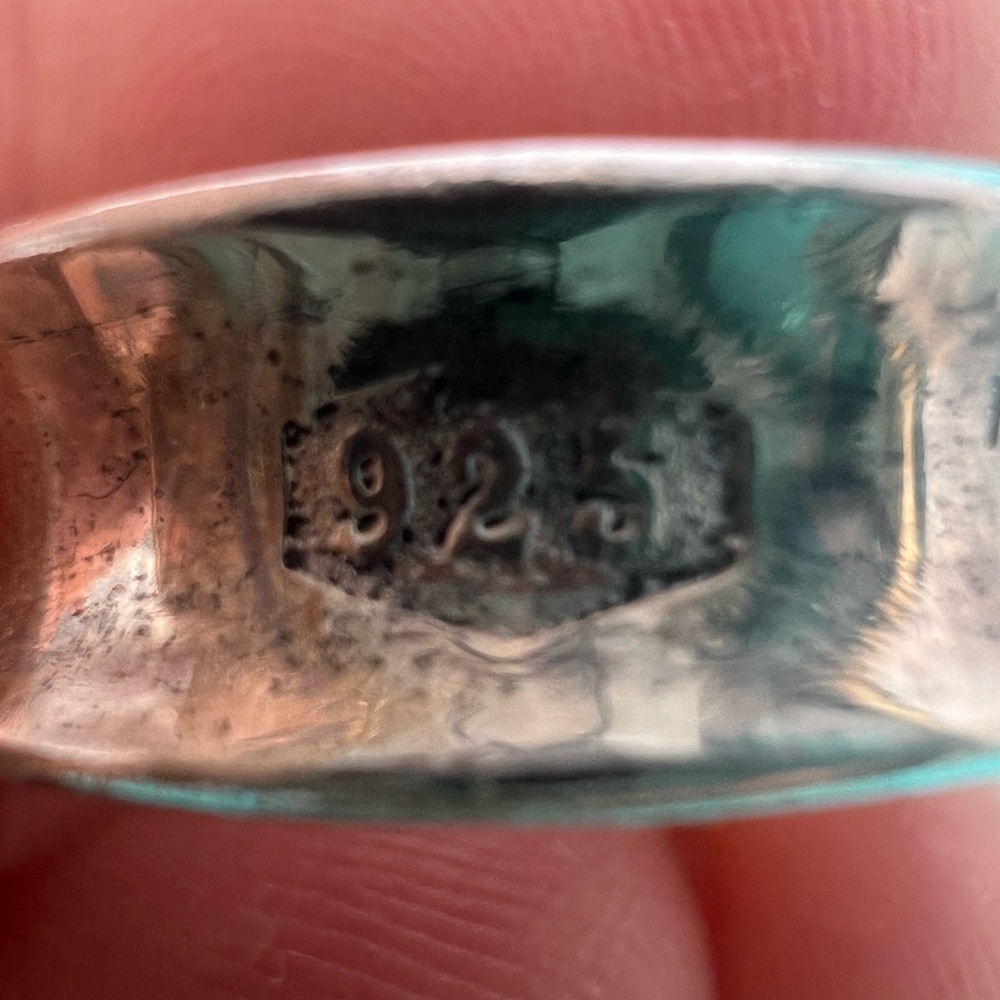 🔴🆑Authentic TIFFANY & CO vintage Retired Wide 1837 Ring / Band🆑🔴 - Picture 7 of 10
